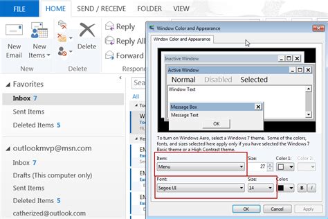 How To Increase Font Size In Outlook Contacts Xml January And February