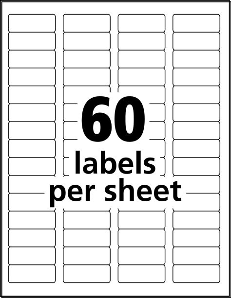 Free Printable Avery Label Templates For Word