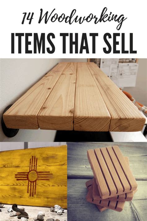 14 Woodworking Items that Sell | Simple woodworking plans, Woodworking