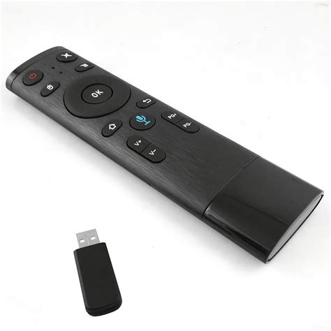 24g Wireless Remote Control With Usb Receiver Voice Input For Smart Tv