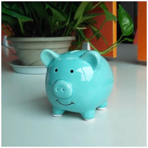 Buy Piggy Banks For Kids Ceramic Material Cute Pig For