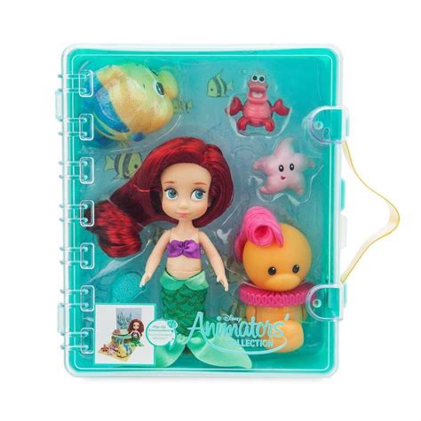 Disney Animators Collection Ariel Mini Doll Playset The Little