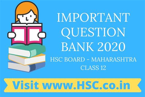 Important Question Bank 2020 Maharashtra Hsc Board Class 12 Visit Hsc