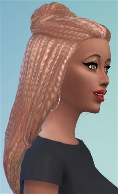 Birksches Sims Blog Braid Bun For Her ~ Sims 4 Hairs