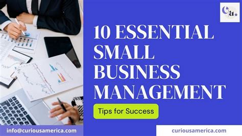 Small Business Management Tips 10 Essential Small Business Ma