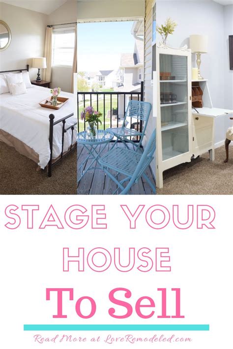 Stage A Home For A Quick Sale Things To Sell Selling Your House