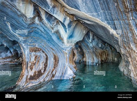 Marble Caves Cuevas De Marmol Lago General Carrera Patagonia Chile
