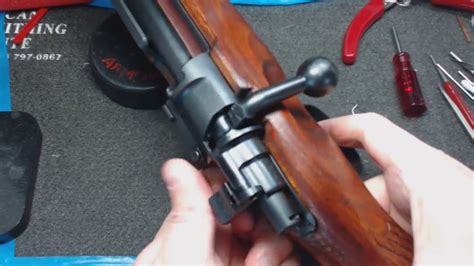 Mauser 98 Safety Bolt Lock Position Youtube