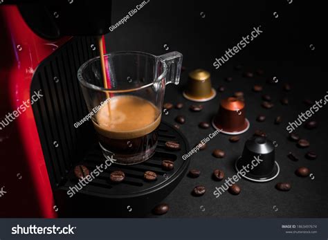 Capsule Coffee Machine Over Royalty Free Licensable Stock Photos Shutterstock