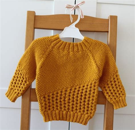 Knitting Raglan Baby Sweater Pattern Crossing Games Baby Etsy In 2020