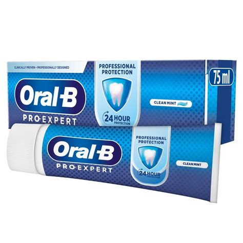 Oral B Pro Expert Clean Mint Toothpaste 75ml From Ocado