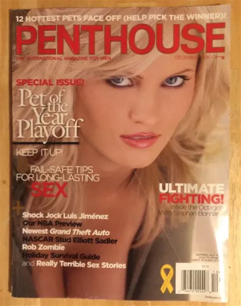 Penthouse Magazine December 2006 Special Issue Ads Stories And Photos 11 99 Picclick