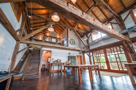 Services in brisbane and throughout the surrounding regions. Restored Barn With Slide | POPSUGAR Home