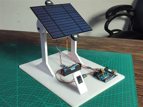 Arduino Based Sun Tracking Solar Panel Arduino Project Hub