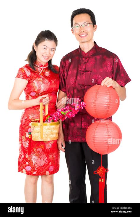 Asian Chinese Couple Stock Photo Alamy