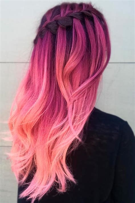 Pinks Hairstyles Most Beautiful Pink Wavy Bob Hairstyles Pictures