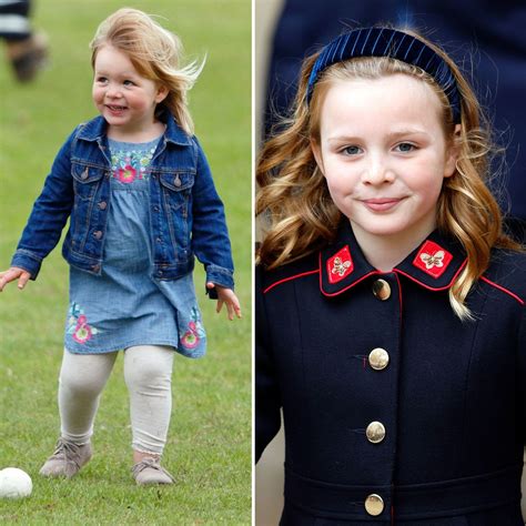 Zara And Mike Tindalls Daughters Mia And Lena Break Out Into Fight At Platinum Jubilee Pageant