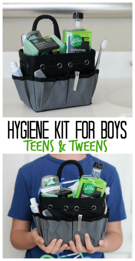 Tween Hygiene Kit For Boys The Basic Necessities Gluesticks