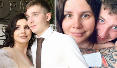 Russian Influencer Marries Ex Husbands 20 Year Old Son Who She Helped Images And Photos Finder