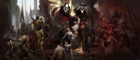 Diablo Iv Inarius And Lilith Concept Art