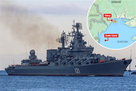 Ukraine ‘sinks Russian Black Sea Flagship Moskva As Missile Strike