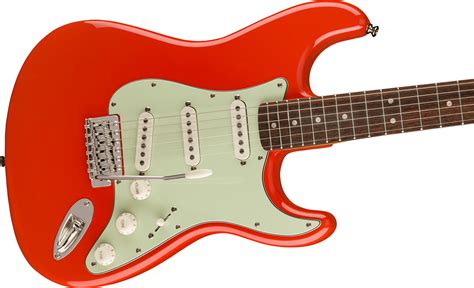 Fsr Classic Vibe 60s Stratocaster Lau Fiesta Red Str Shape