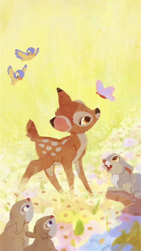 Bambi Wallpaper Disney Disney Wallpaper Disney Drawings Disney