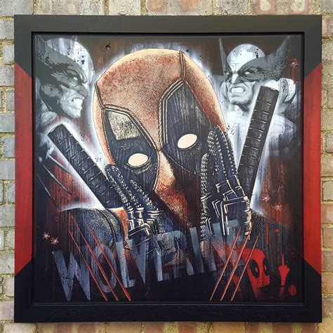 Deadpool Original By Rob Bishop M P Gallery Free Uk Delivery