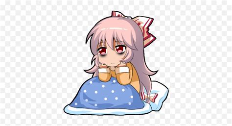 Download Cant Sleep Mokou Discord Emoji Transparent Background Anime Emoji Free Transparent