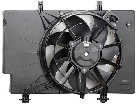 Boxi Engine Cooling Fan Assembly For 2011 2013 Ford Fiesta 2014 2017