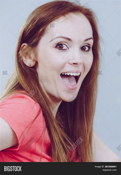 Funny Excited Young Image And Photo Free Trial Bigstock