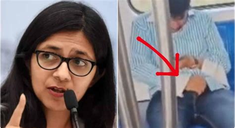 Dcw Chief Issues Notice To Cops Over Viral Video Of Man Shamelessly M Sturbating In Delhi