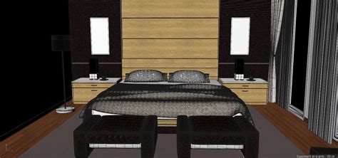 Modern Bedroom Design 3d Model 14 Obj Fbx C4d 3ds Free3d