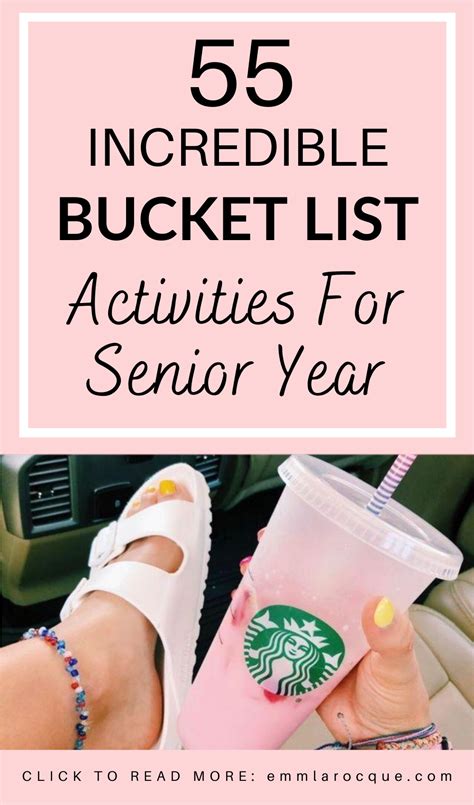 55 Senior Year Bucket List Ideas For The Best Year Ever Senior Year
