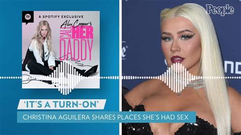 Christina Aguilera Reveals The Wildest Places Shes Had Sex — Including
