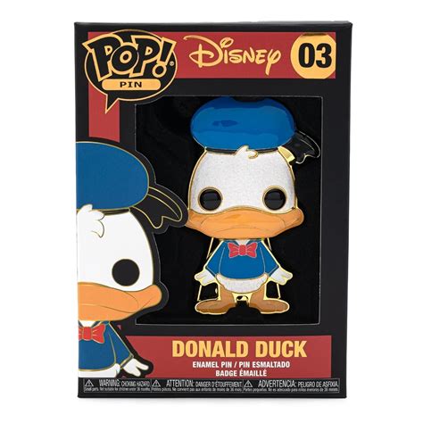 Disney Funko Pop Pin Donald Duck Get Ready Comics