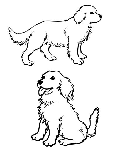 Easy Dog Coloring Pages Dog Breeders Guide