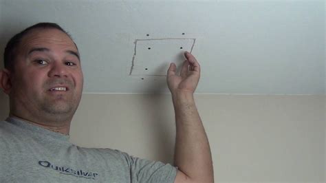 How To Patch Small Hole In Ceiling Drywall Shelly Lighting