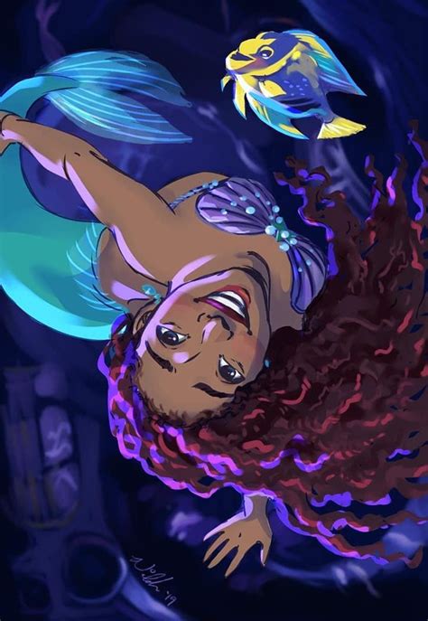 Halle Bailey As Ariel In The Little Mermaid By Nilahmagruder The