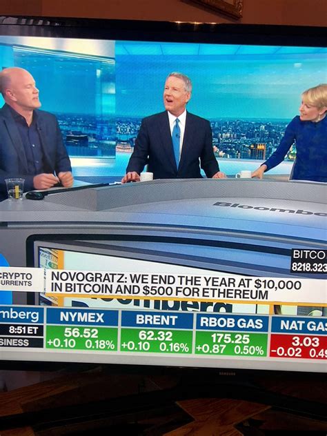 Mike Novogratz just blew their minds. : r/Bitcoin