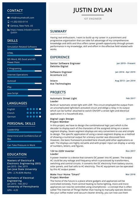 Electrical engineer resume, civil engineer resume, audio engineer create a modern and fresh software engineering resume to stand out. Solar Engineer Cv Fresher - The engineer typically begins ...