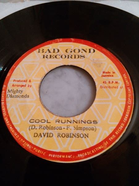 David Robinson Cool Runnings Vinyl Discogs