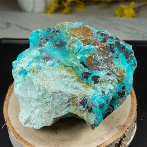 Raw Chrysocolla 1 The Crystal Council
