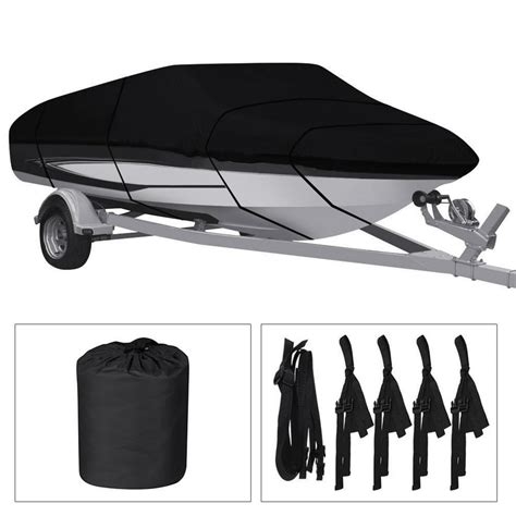 Waterproof Heavy Duty Boat Cover Trailerable Boat Cover Fit For V Hull