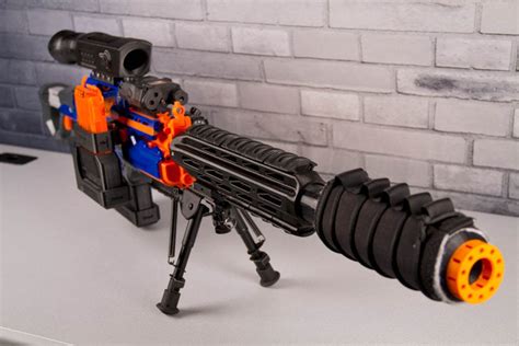 Mrs 15a Modular Sniper Rifle Nerf Rapidstrike Blaster Kit Etsy Uk