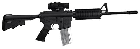 M4 Carbine Png Transparent Image Download Size 500x178px
