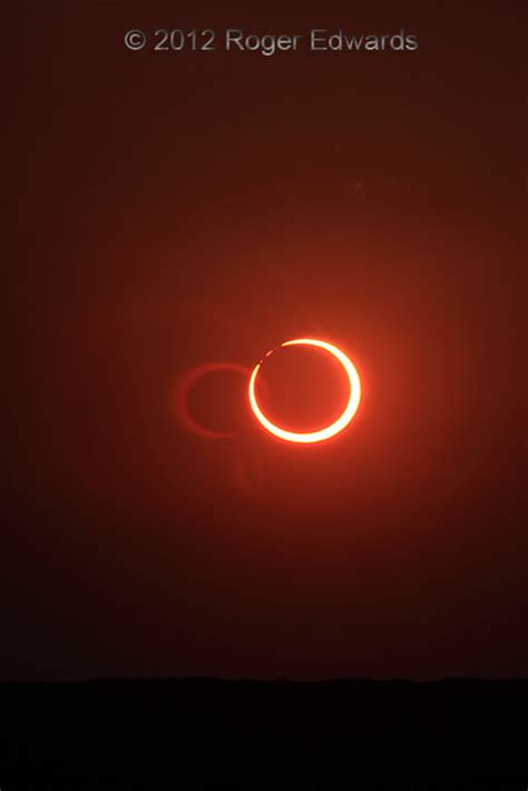 Annular Eclipse 2012 Photography And Movie Roger Edwards