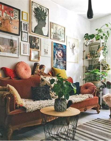 51 Bohemian Style Living Rooms You Can Try For Summer Home Design And