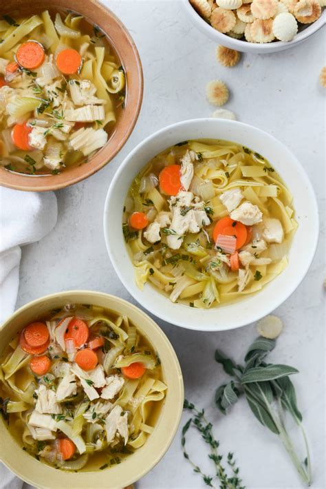 Leftover Turkey Noodle Soup - Simply Scratch