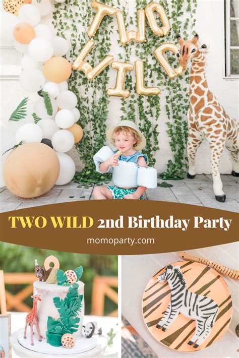 Two Wild 2nd Birthday Party Ideas Wild Birthday Party 2nd Birthday Party For Girl 2nd